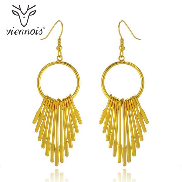 viennois korean geometric round long tassel bar drop earrings for women gold color korean fashion jewelry, Silver
viennois korean geometric round long tassel bar drop earrings for women gold color korean fashion jewelry, Silver