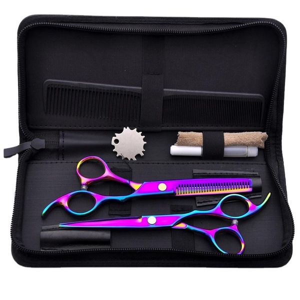 hair scissors color coated 2 salon 6'' cutting barber shears set japanese hairdressing 6.0
hair scissors color coated 2 salon 6'' cutting barber shears set japanese hairdressing 6.0