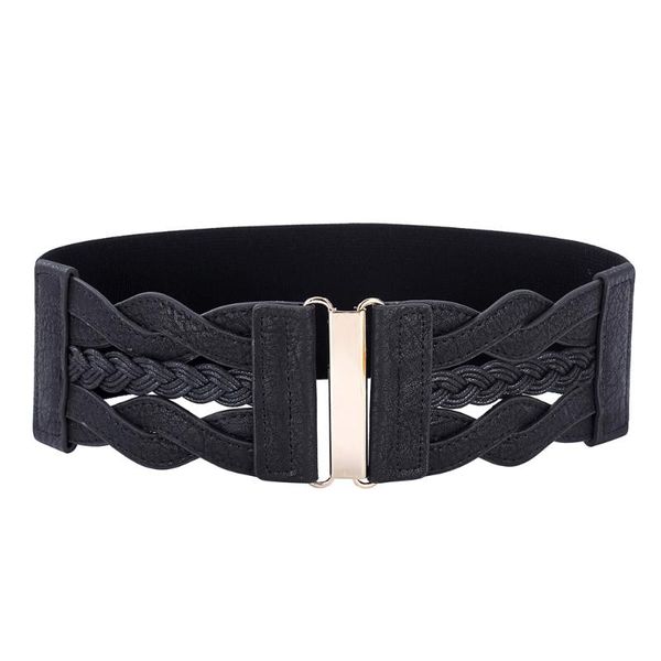 women wide belt lady braided waistband waist belt polyurethane leather+elastic 3" wedding evening party dress waist band, Black;brown
women wide belt lady braided waistband waist belt polyurethane leather+elastic 3" wedding evening party dress waist band, Black;brown