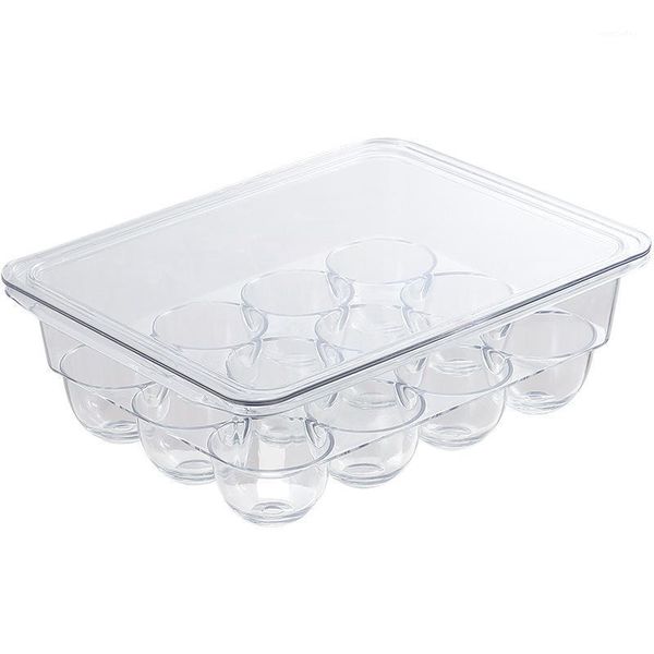 storage bottles & jars 1pc egg box transparent fresh with lid can be superimposed plastic refrigerator household t1
storage bottles & jars 1pc egg box transparent fresh with lid can be superimposed plastic refrigerator household t1