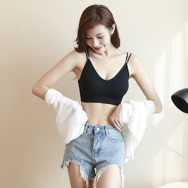 3pieces/lot women tube tank crop lingerie seamless underwear intimates with removable padded fashion beauty back woman top, Red;black
3pieces/lot women tube tank crop lingerie seamless underwear intimates with removable padded fashion beauty back woman top, Red;black