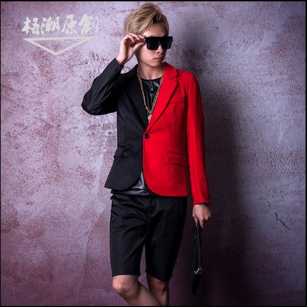 2020 black male red sew suit singer dsdj great show runway gd jazz hairdresser disco bar stage attire s-5xl 9sqr, White;black
2020 black male red sew suit singer dsdj great show runway gd jazz hairdresser disco bar stage attire s-5xl 9sqr, White;black