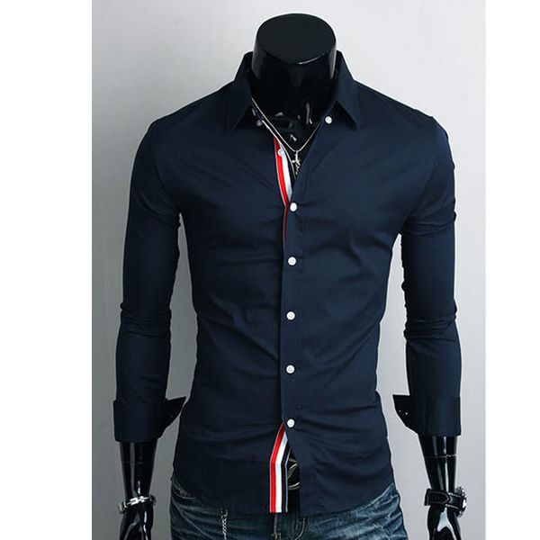 2020 fashion summer short-sleeve wear men's casual shirts ribbon decoration solid white slim fit shirt hombre, White;black
2020 fashion summer short-sleeve wear men's casual shirts ribbon decoration solid white slim fit shirt hombre, White;black