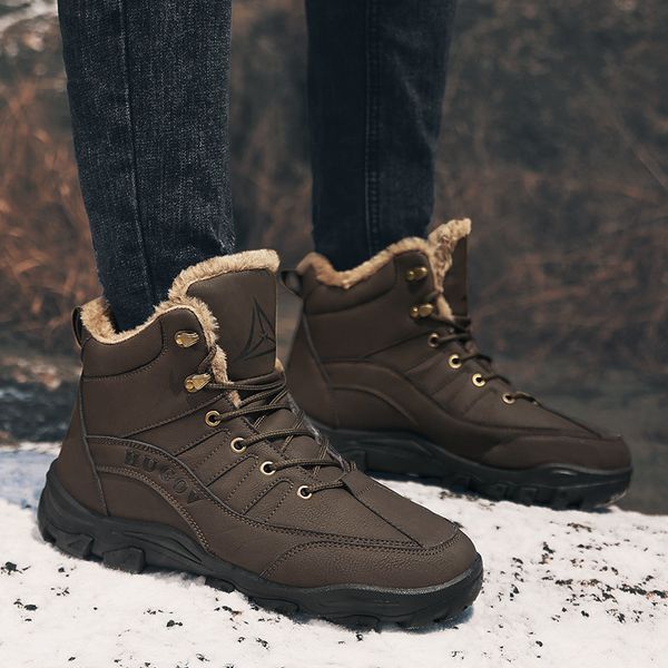 warm, plush, waterproof and antiskid northeast 2019 winter big cotton boots high outdoor mountaineering thickened snow boots man c1212, Black;white
warm, plush, waterproof and antiskid northeast 2019 winter big cotton boots high outdoor mountaineering thickened snow boots man c1212, Black;white