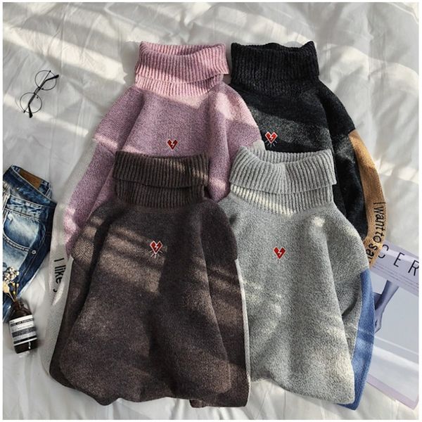 2021 autumn new high turtleneck korean printing man's wool trend couples knitted sweater yt50154 7nao, White;black
2021 autumn new high turtleneck korean printing man's wool trend couples knitted sweater yt50154 7nao, White;black