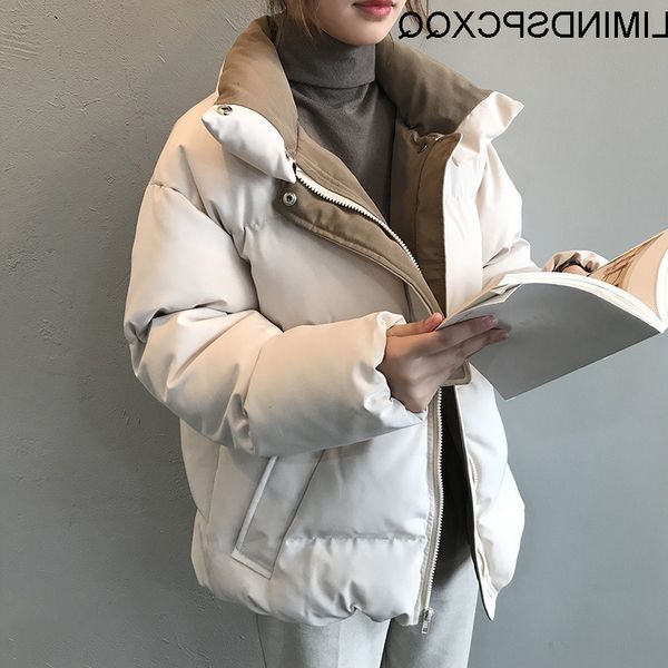 2021 winter womens down padded jackets korean plus size loose dread stand thicken warm casual female coats clothing ropa mujer, Black
2021 winter womens down padded jackets korean plus size loose dread stand thicken warm casual female coats clothing ropa mujer, Black