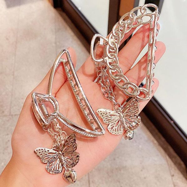 new women vintage hollow geometric butterfly chain pendant metal hair claws elegant hair clips headband fashion hair accessories h wmtbva, Black;brown
new women vintage hollow geometric butterfly chain pendant metal hair claws elegant hair clips headband fashion hair accessories h wmtbva, Black;brown