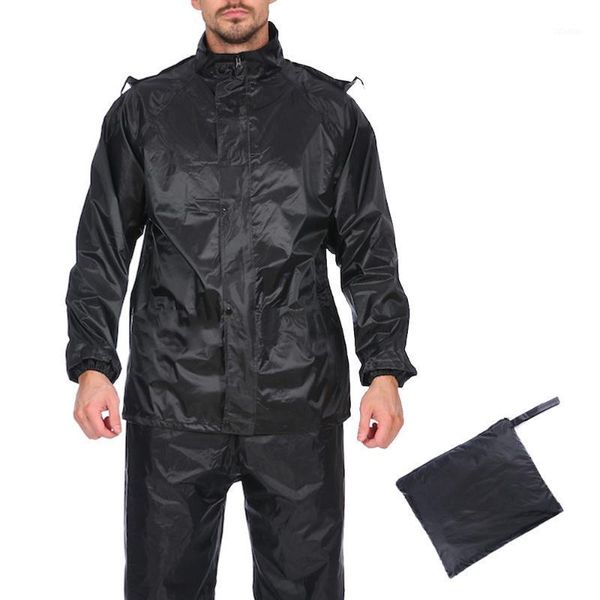 men's tracksuits rain jacket pants set waterproof rain-proof riding clothes raincoat 1, Gray
men's tracksuits rain jacket pants set waterproof rain-proof riding clothes raincoat 1, Gray