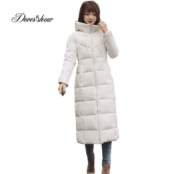 hooded winter down coat jacket long warm slim women cotton-padded casaco feminino abrigos mujer invierno wadded parkas outwear 8 c1204, Black
hooded winter down coat jacket long warm slim women cotton-padded casaco feminino abrigos mujer invierno wadded parkas outwear 8 c1204, Black