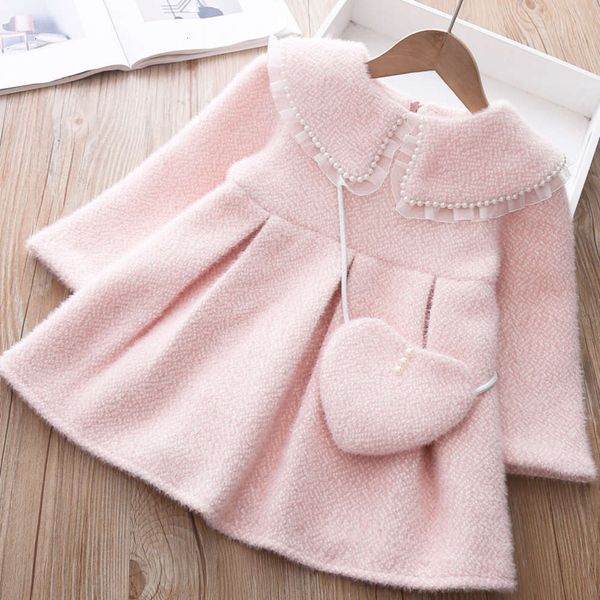 sle girls' winter lace new drs korean collar plush thickened princs skirt g83m, Red;yellow
sle girls' winter lace new drs korean collar plush thickened princs skirt g83m, Red;yellow