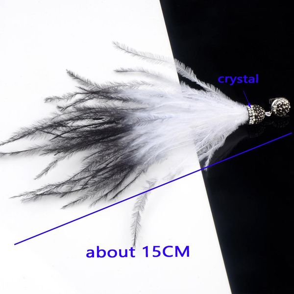 chanfar elegant fluffy long feather earrings crystal black white dangle bohemian earrings jewelry for women girl gifts wmtons five2010
chanfar elegant fluffy long feather earrings crystal black white dangle bohemian earrings jewelry for women girl gifts wmtons five2010