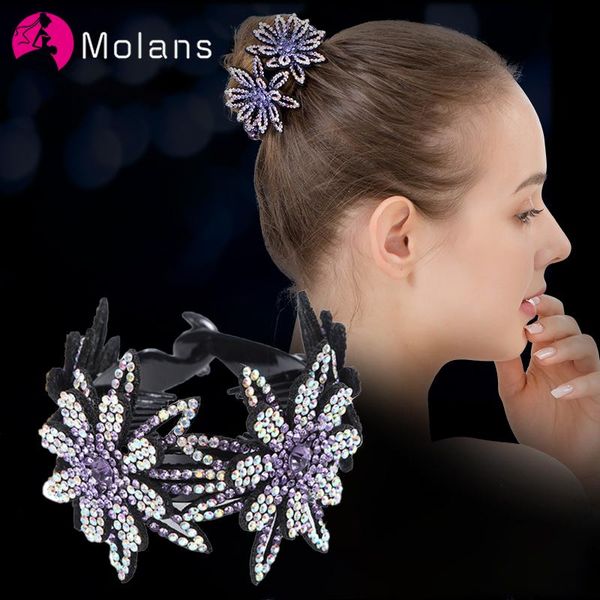 molans new fashion flower hair clips for women rhinestone hairpin ponytail holder scrunchies hairbands hair accessories
molans new fashion flower hair clips for women rhinestone hairpin ponytail holder scrunchies hairbands hair accessories