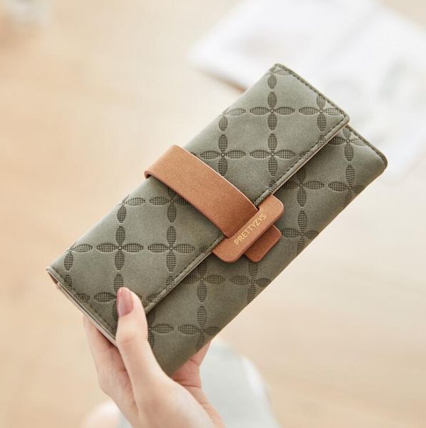 women handbag sweet ladies plaid long wallet preppy style small fresh contrast stitching leather wallets fashion leathers mobile phone bag, Red;black
women handbag sweet ladies plaid long wallet preppy style small fresh contrast stitching leather wallets fashion leathers mobile phone bag, Red;black