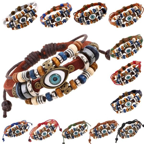 punk eyes multicolor braided leather cord chain variety of beads accessories adjustable lace up or button bracelet jewelry gifts, Golden;silver
punk eyes multicolor braided leather cord chain variety of beads accessories adjustable lace up or button bracelet jewelry gifts, Golden;silver