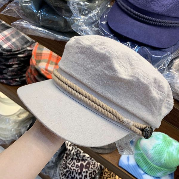 literary jmx temperament / octagonal hat for women in autumn and winter, Blue;gray
literary jmx temperament / octagonal hat for women in autumn and winter, Blue;gray