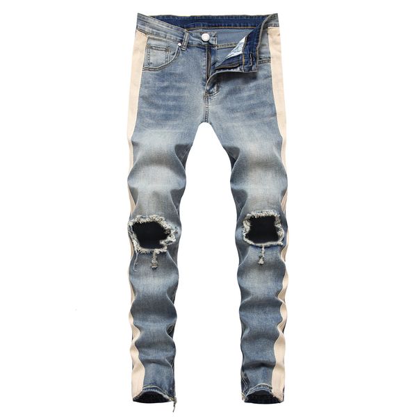 2021 new denim designer bike hole jeans for men size 28-38 40 42 autumn hip hop punk streetwear 8j2g, Blue
2021 new denim designer bike hole jeans for men size 28-38 40 42 autumn hip hop punk streetwear 8j2g, Blue