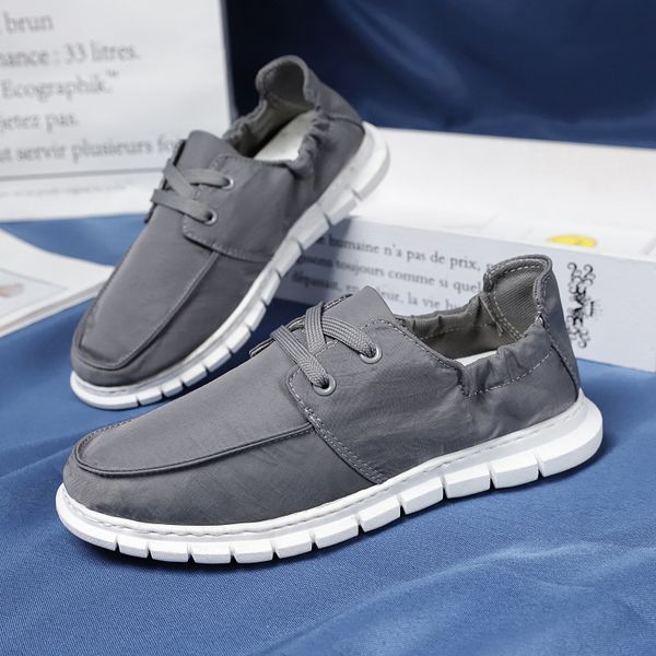 combination of 2020 summer new korean cloth shoes men's casual canvas lace ups lazy lefook shoes c1212, Black;white
combination of 2020 summer new korean cloth shoes men's casual canvas lace ups lazy lefook shoes c1212, Black;white