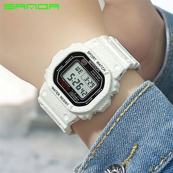 sanda waterproof sport watches women luxury led electronic digital watch ladies clock female relogio feminino reloj mujer 201217, Slivery;brown
sanda waterproof sport watches women luxury led electronic digital watch ladies clock female relogio feminino reloj mujer 201217, Slivery;brown
