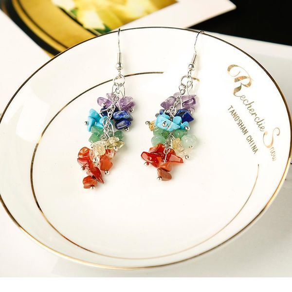 1pc delicate colourful natural jeweled grape earrings cuarzo pendant healing crystals meditation holiday party qylsrg, Black
1pc delicate colourful natural jeweled grape earrings cuarzo pendant healing crystals meditation holiday party qylsrg, Black