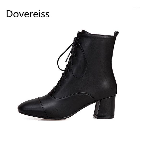 dovereiss fashion women's shoes winter new short boot elegant concise white mature cross tied short boots big size 431, Black
dovereiss fashion women's shoes winter new short boot elegant concise white mature cross tied short boots big size 431, Black