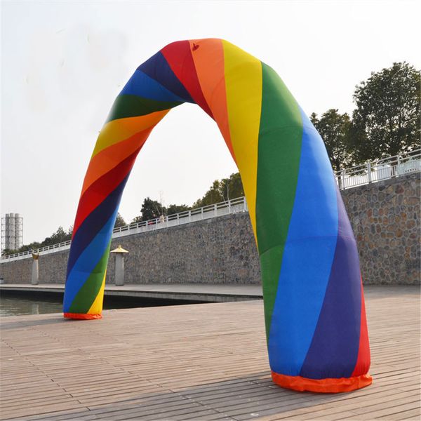 customized inflatable rainbow arch inflatable entrance archway advertising gate balloon for outdoor
customized inflatable rainbow arch inflatable entrance archway advertising gate balloon for outdoor