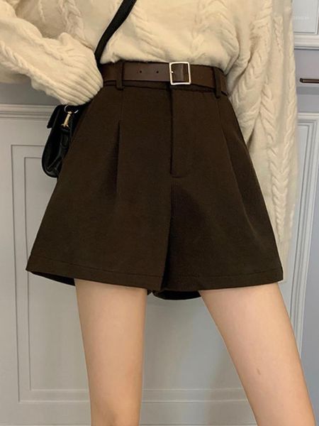 women's shorts autumn winter high waist casual women's loose wide leg1, White;black
women's shorts autumn winter high waist casual women's loose wide leg1, White;black