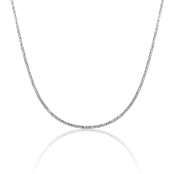 my shape snake chain necklace jewelry rhodium tone lobster clasps 45cm (18 inch) with 5cm extend chain and tear drop, Silver
my shape snake chain necklace jewelry rhodium tone lobster clasps 45cm (18 inch) with 5cm extend chain and tear drop, Silver
