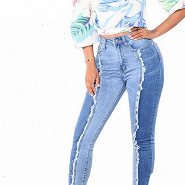 spring pencil pants vintage high waist splicing jeans new womens trousers full length denim pants loose ccowboy pants plus size, Blue
spring pencil pants vintage high waist splicing jeans new womens trousers full length denim pants loose ccowboy pants plus size, Blue