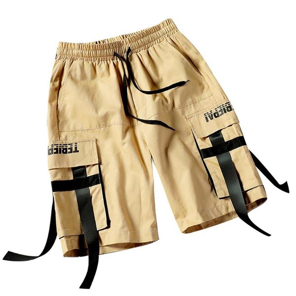 fashion new style men's summer outdoors casual multiple pockets ribbon overalls shorts 2020 w419, White;black
fashion new style men's summer outdoors casual multiple pockets ribbon overalls shorts 2020 w419, White;black