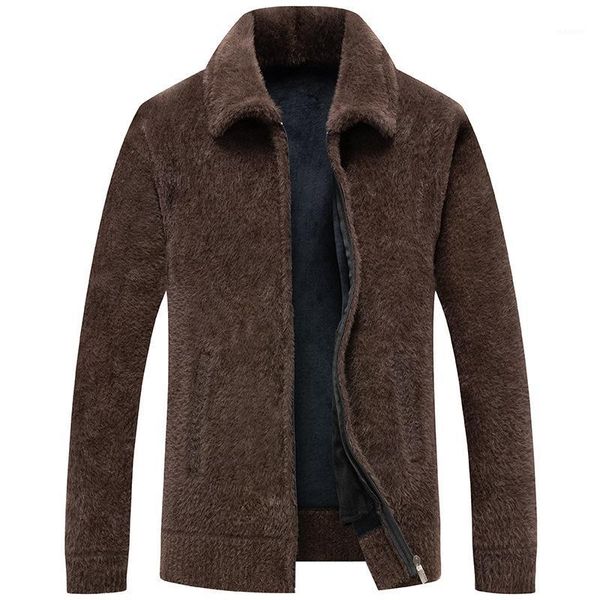 stylish men's jacket faux fur turn-down collar autumn winter coat casual outerwear clothing for male youthful(-4xl)1, Black;brown
stylish men's jacket faux fur turn-down collar autumn winter coat casual outerwear clothing for male youthful(-4xl)1, Black;brown