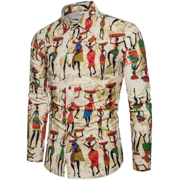 new men's casual shirt fashion long sleeve brand printed cotton linen pattern men's printed shirt -5xl c1212, White;black
new men's casual shirt fashion long sleeve brand printed cotton linen pattern men's printed shirt -5xl c1212, White;black