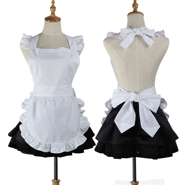 new design kitchen plain white cotton ruffle waitress cosplay avental de cozinha divertido tablier cuisine short apron
new design kitchen plain white cotton ruffle waitress cosplay avental de cozinha divertido tablier cuisine short apron