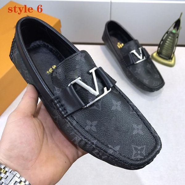 2021 men's dress shoes flat loafer printing real leather fashion luxury peas shoes classic casual driving shoes with original box, Black
2021 men's dress shoes flat loafer printing real leather fashion luxury peas shoes classic casual driving shoes with original box, Black