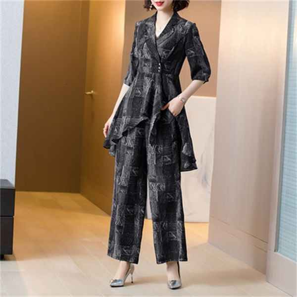 luxury silk piece broad-legged pants of middle-aged women pantalon et haut femme suit woman vm3c, White
luxury silk piece broad-legged pants of middle-aged women pantalon et haut femme suit woman vm3c, White
