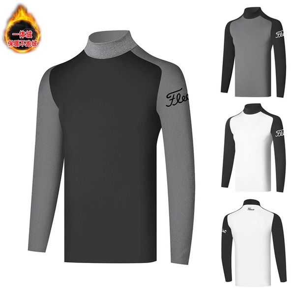 plush golf clothing men's golf clothing sports bottoming shirt round neck long sleeve quick drying sweat wicking t-shirt, Black;blue
plush golf clothing men's golf clothing sports bottoming shirt round neck long sleeve quick drying sweat wicking t-shirt, Black;blue