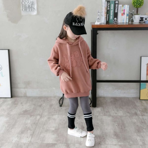 autumn and winter long sweater girls' hooded loose primary school children's plush hoodie fashion q0q4, Black
autumn and winter long sweater girls' hooded loose primary school children's plush hoodie fashion q0q4, Black