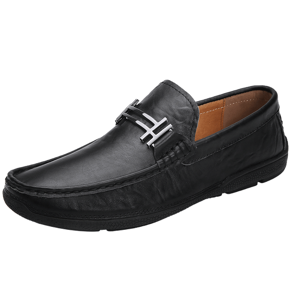 man new fashion leather casual shoes hombre breathable business loafers moccasins male slip-on leisure comfy driving shoes, Black
man new fashion leather casual shoes hombre breathable business loafers moccasins male slip-on leisure comfy driving shoes, Black