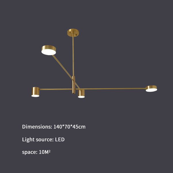 2021 new copper suspended chandelier to living room loft fourth led modern fashion gold lamp c5uq
2021 new copper suspended chandelier to living room loft fourth led modern fashion gold lamp c5uq