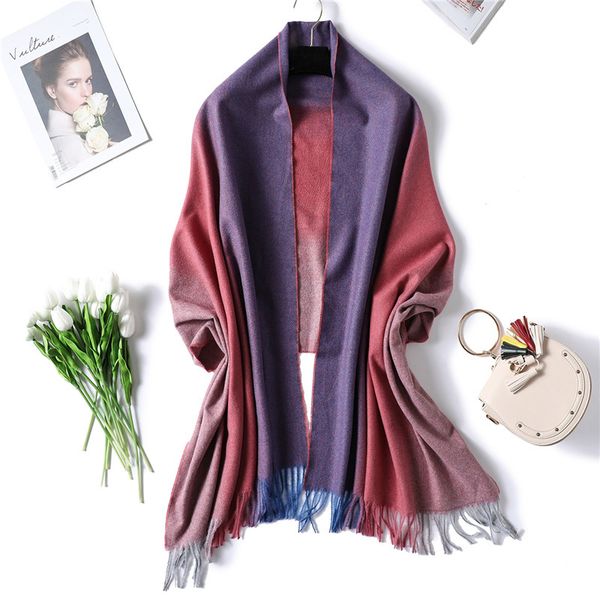 design 2020 brand women scarf spring winter warm cashmere scarves for lady shawls and wraps pashmina patchwork long bandana, Blue;gray
design 2020 brand women scarf spring winter warm cashmere scarves for lady shawls and wraps pashmina patchwork long bandana, Blue;gray