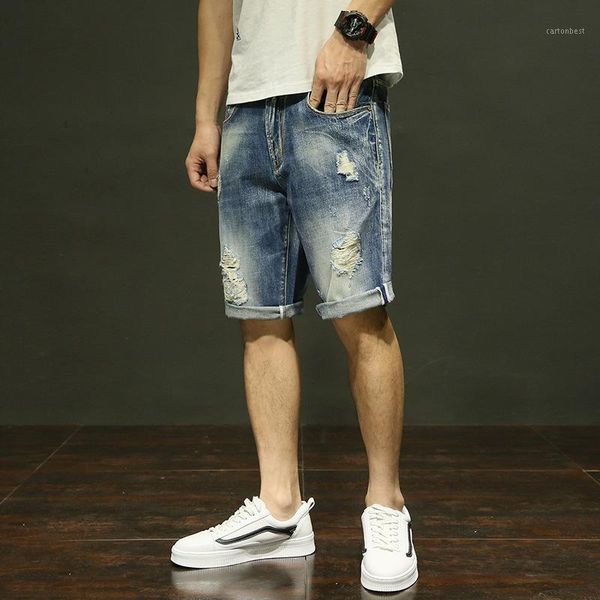 men's jeans mens 2021 summer fashion stretch skinny keen length male casual personality high street hole straight pants1, Blue
men's jeans mens 2021 summer fashion stretch skinny keen length male casual personality high street hole straight pants1, Blue