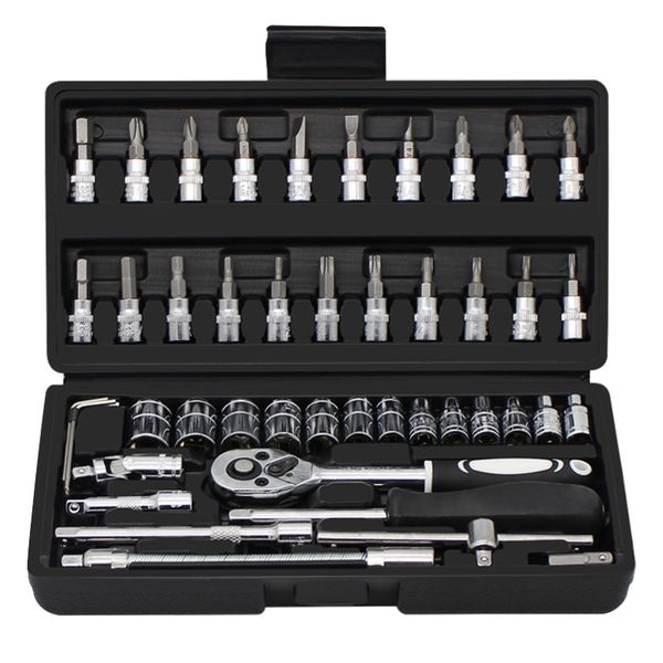 socket set 46-piece set quick ratchet casing wrench repair car screwdriver combination toolbox(the logistics price pls contact us)
socket set 46-piece set quick ratchet casing wrench repair car screwdriver combination toolbox(the logistics price pls contact us)