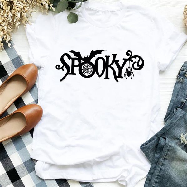 women lady letter camisetas mujer autumn fall halloween print tshirt shirt clothes graphic female t tee womens t shirt, White
women lady letter camisetas mujer autumn fall halloween print tshirt shirt clothes graphic female t tee womens t shirt, White