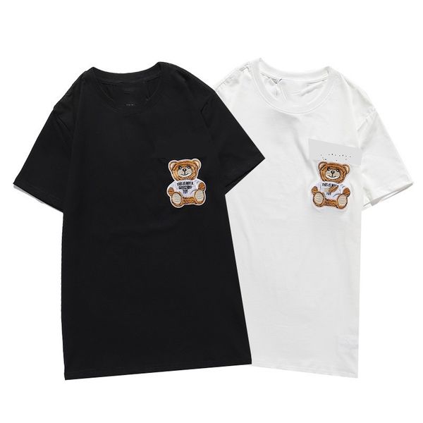 21ss mens designer t shirt small bears print fashion paris men women couples casual t shirt black white stylist shirts size s-xxl, White;black
21ss mens designer t shirt small bears print fashion paris men women couples casual t shirt black white stylist shirts size s-xxl, White;black