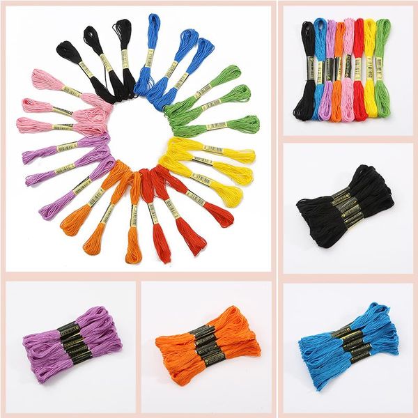 yarn 7.5m 50pcs embroidery floss cross stitch cotton thread sewing skeins clothing diy crafts, Black;white
yarn 7.5m 50pcs embroidery floss cross stitch cotton thread sewing skeins clothing diy crafts, Black;white