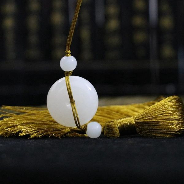 1pc white jade peace buckle tassel fringe keychain caps straps diy jewelry making charms pendants craft accessories craft tassel h bbydgl
1pc white jade peace buckle tassel fringe keychain caps straps diy jewelry making charms pendants craft accessories craft tassel h bbydgl