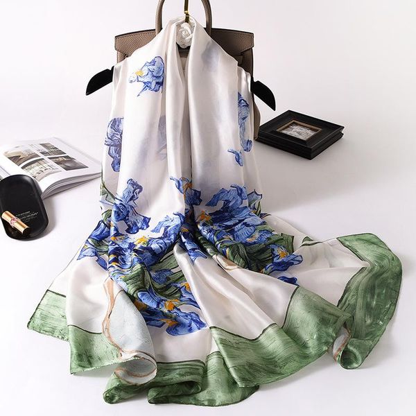 2020 women new style ink flower autumn and winter warm silk scarves korean version versatile scarf fashion sunscreen print shawl, Blue;gray
2020 women new style ink flower autumn and winter warm silk scarves korean version versatile scarf fashion sunscreen print shawl, Blue;gray