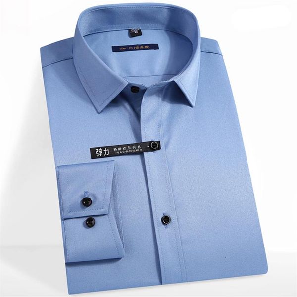men's dress shirts excellent quality long sleeved turn down collar bamboo fiber elastic slim fit mens without front pocket, White;black
men's dress shirts excellent quality long sleeved turn down collar bamboo fiber elastic slim fit mens without front pocket, White;black