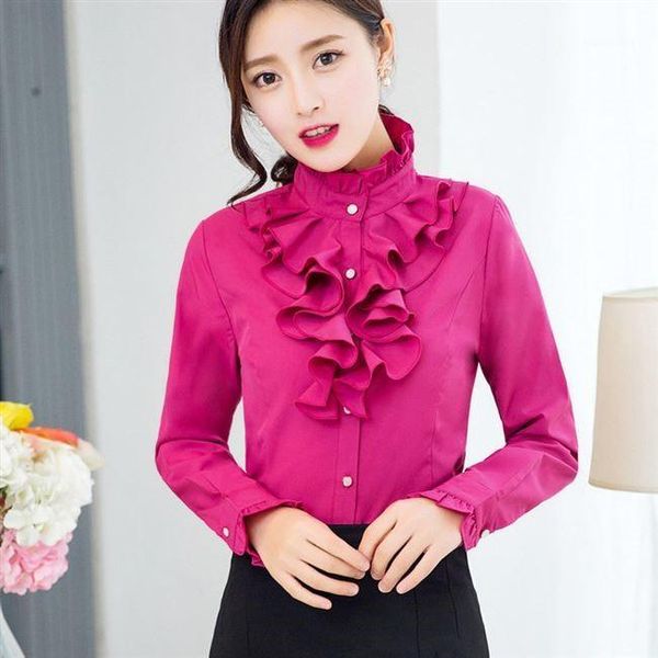 women's blouses & shirts big size 5xl retro shirt women vintage long sleeve blouse club party evening stand collar ruffle lolita lace-, White
women's blouses & shirts big size 5xl retro shirt women vintage long sleeve blouse club party evening stand collar ruffle lolita lace-, White