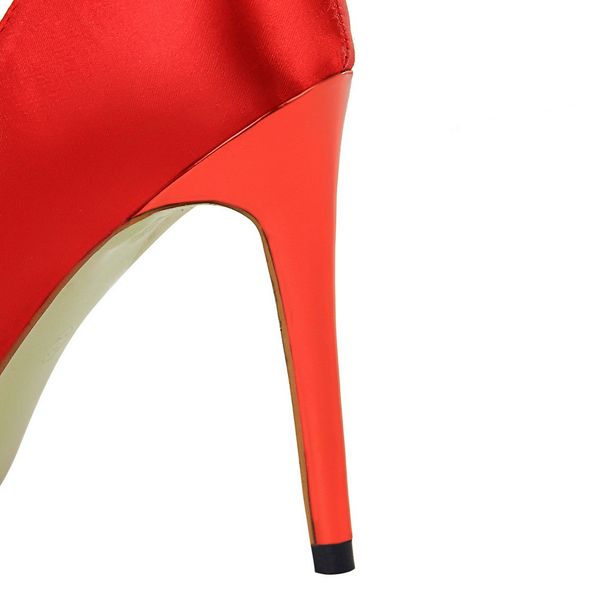 luxury women 10cm high heels valentine royal blue green pumps female satin stiletto cap toe heels tacones fetish silk shoesmultifunction, Black
luxury women 10cm high heels valentine royal blue green pumps female satin stiletto cap toe heels tacones fetish silk shoesmultifunction, Black
