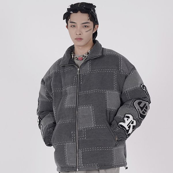 hip hop parka jacket men streetwear retro patchwork jacket coat cotton winter warm padded jacket zip outwear thick, Black;brown
hip hop parka jacket men streetwear retro patchwork jacket coat cotton winter warm padded jacket zip outwear thick, Black;brown